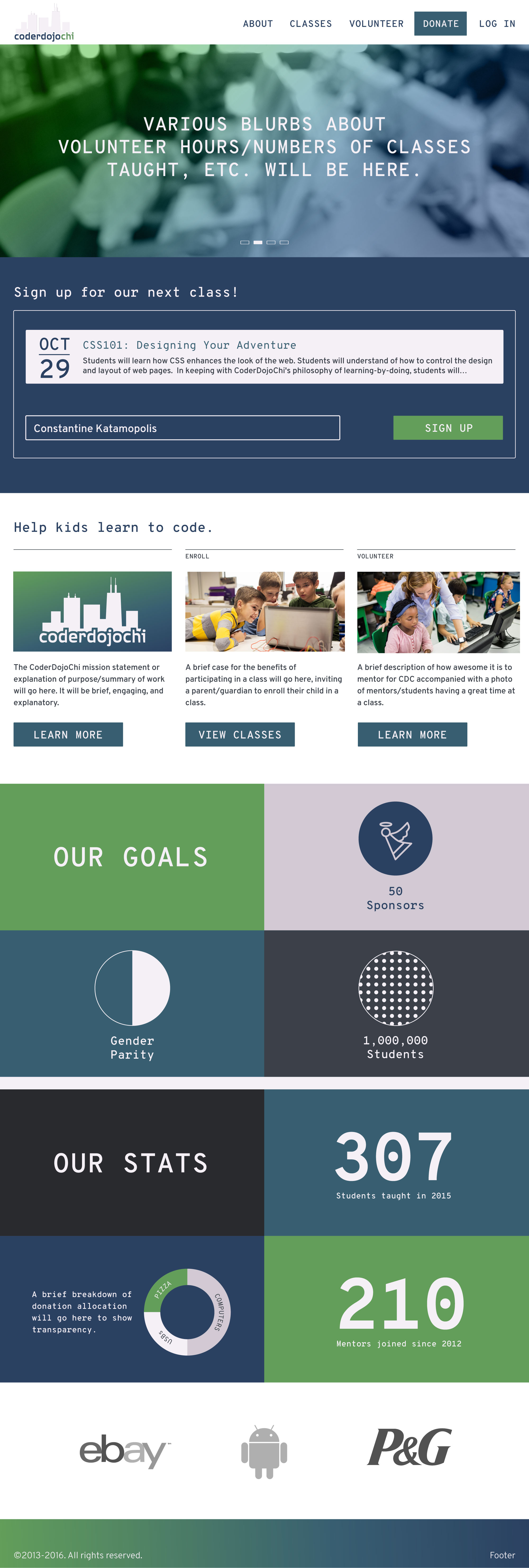 homepage-mockups